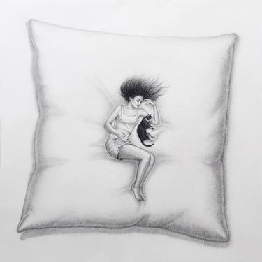 Original Figurative Women Drawings by Jab Jira