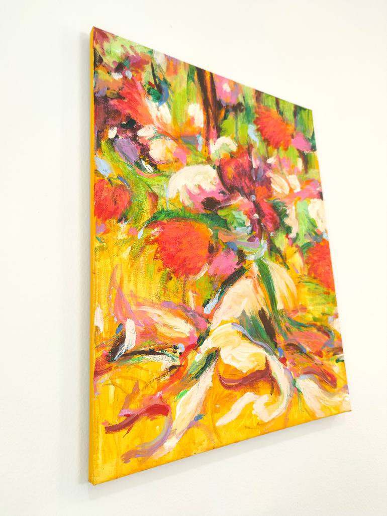 Original Abstract Expressionism Abstract Painting by Jab Jira