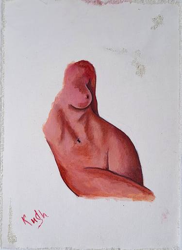 Original Illustration Body Paintings by Viktoriia Kush