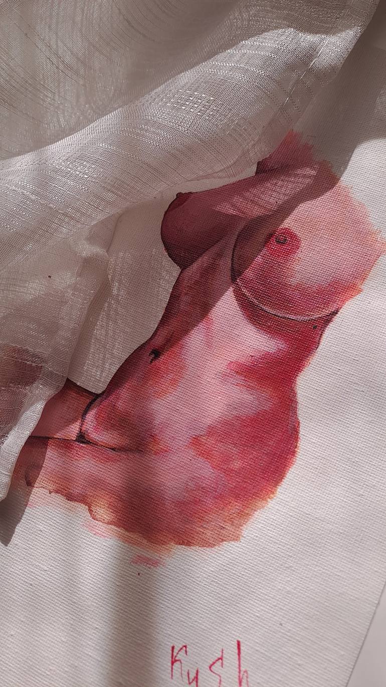 Original Conceptual Body Painting by Viktoriia Kush