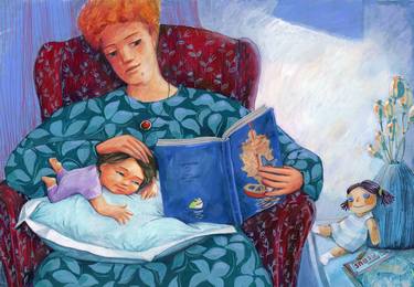 Original Family Paintings by Georgiana Chitac