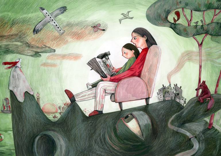 Original Conceptual Fantasy Paintings by Georgiana Chitac