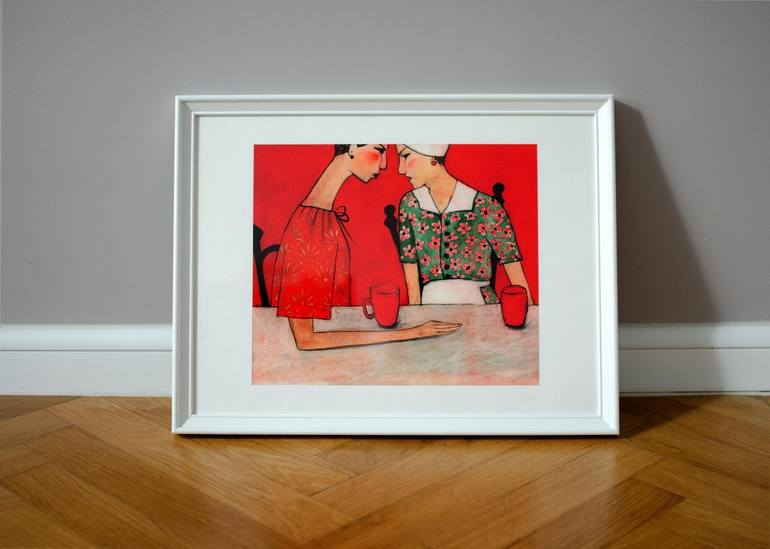 Original Women Printmaking by Georgiana Chitac