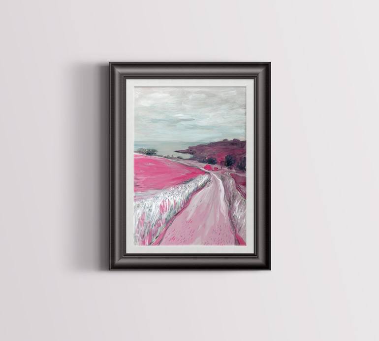 Original Fine Art Landscape Painting by Georgiana Chitac