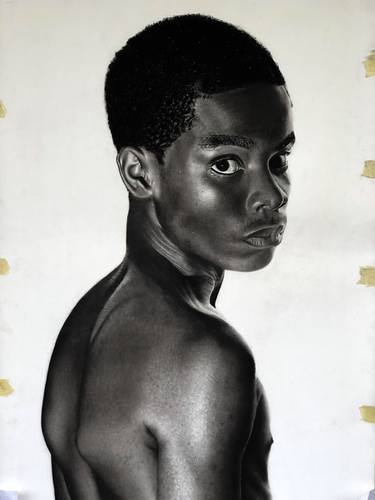 Original Portraiture Portrait Drawings by Barima Andrew