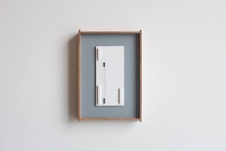 Original Abstract Geometric Sculpture by Dennis Konijnenburg