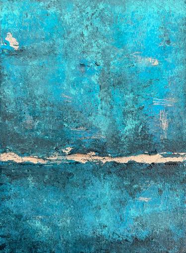 Original Abstract Mixed Media by Julia Rudens