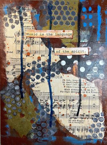 Print of Abstract Culture Mixed Media by Julia Rudens