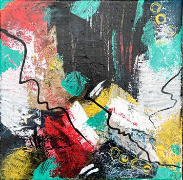 Original Abstract Paintings by Julia Rudens