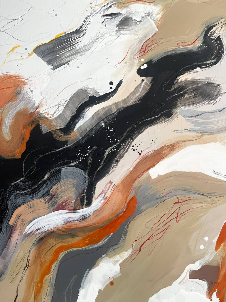 Original Abstract Expressionism Abstract Painting by Alexis Mcfarland