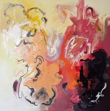 Original Abstract Expressionism Abstract Paintings by Alexis Mcfarland