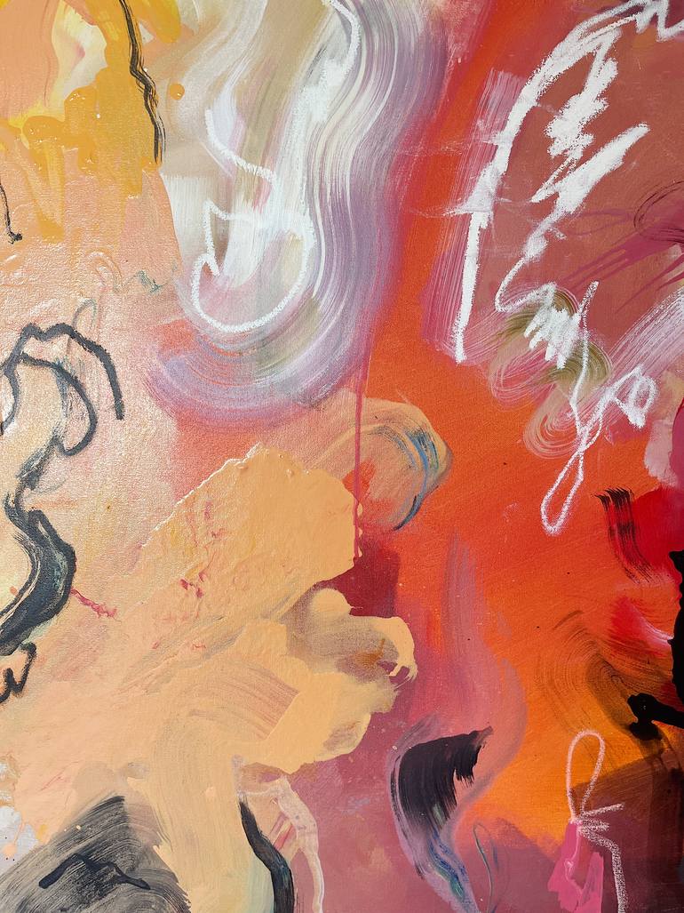 Original Abstract Expressionism Abstract Painting by Alexis Mcfarland