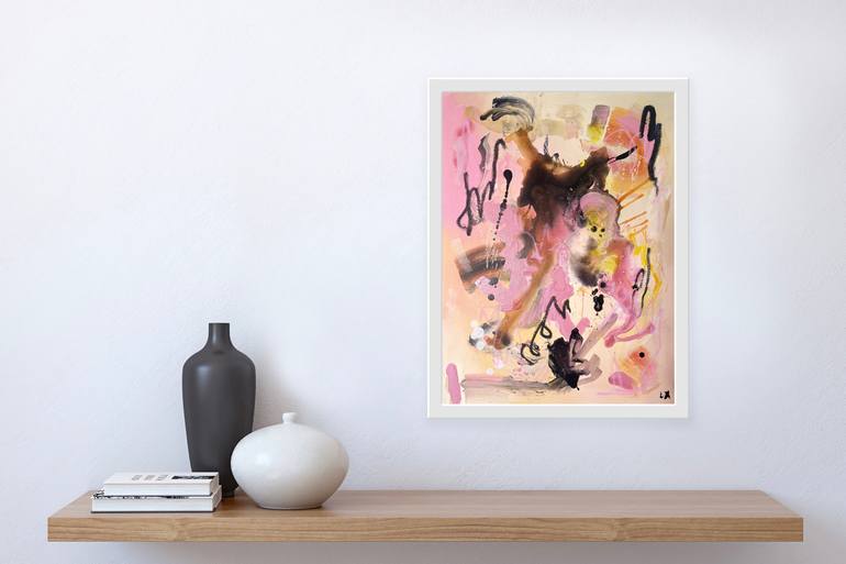 Original Abstract Expressionism Abstract Painting by Alexis Mcfarland