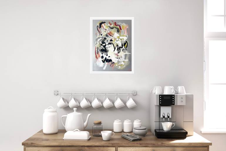 Original Abstract Expressionism Abstract Painting by Alexis Mcfarland