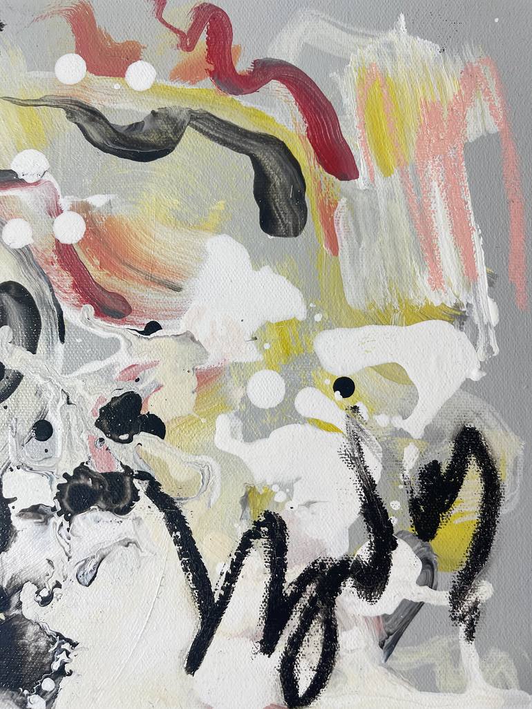 Original Abstract Expressionism Abstract Painting by Alexis Mcfarland