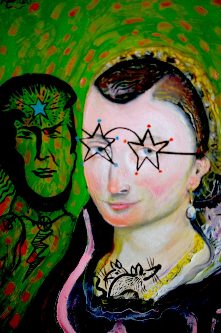 Original Contemporary Pop Culture/Celebrity Painting by James Mercer