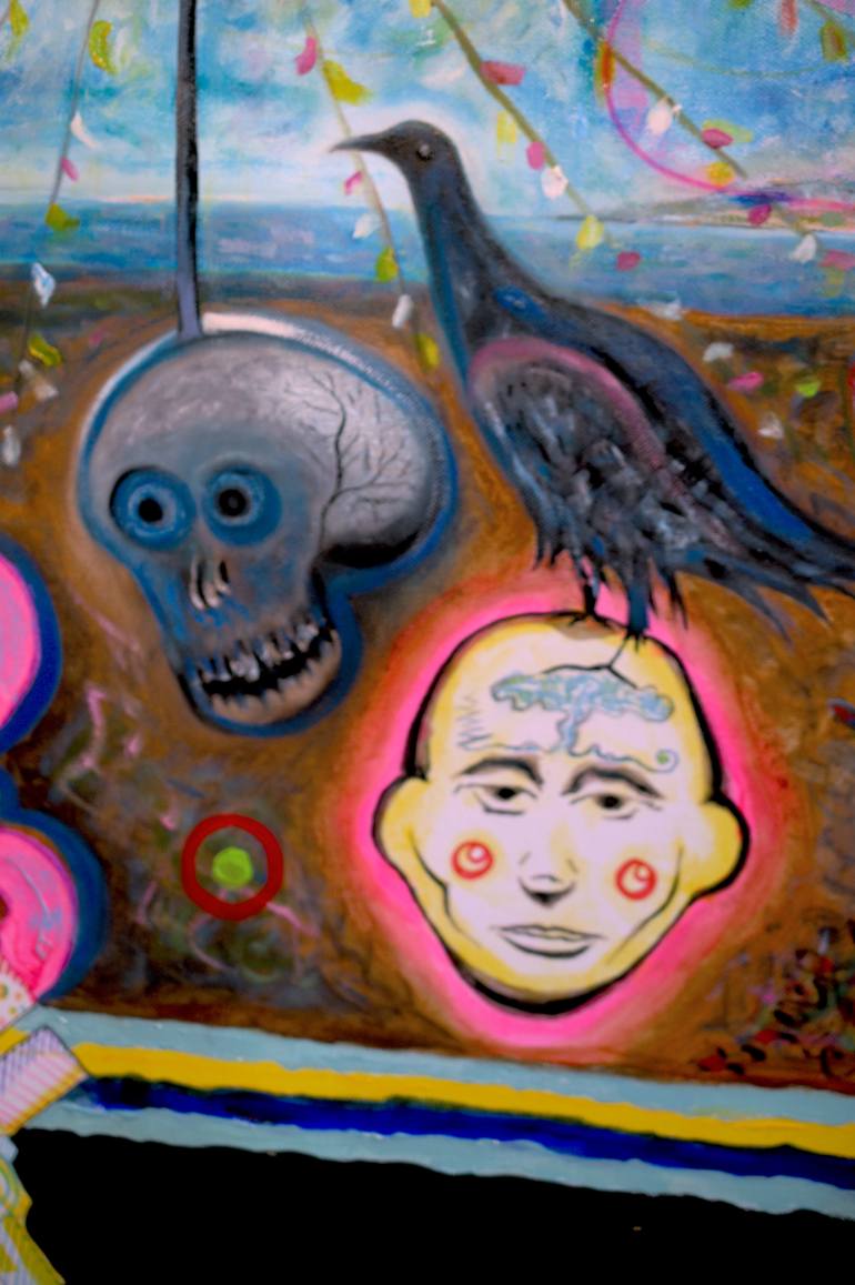 Original Contemporary Pop Culture/Celebrity Mixed Media by James Mercer