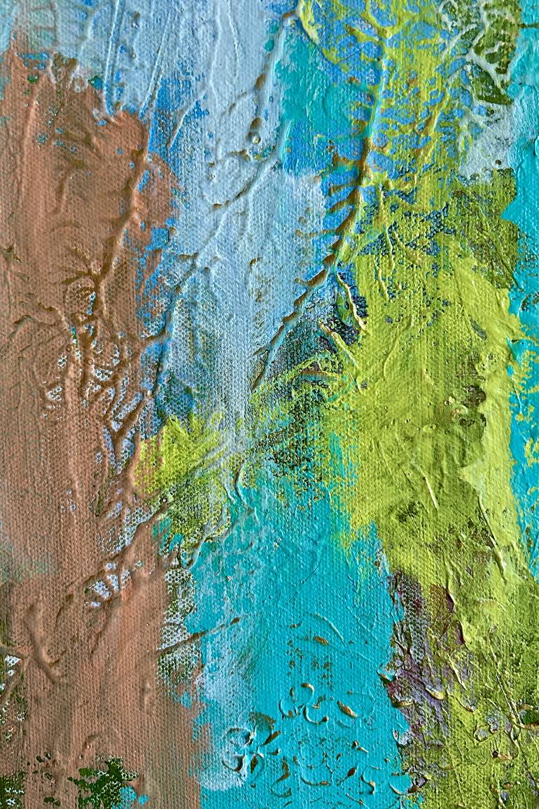 Original Abstract Expressionism Abstract Painting by Nataliya Kovalchuk