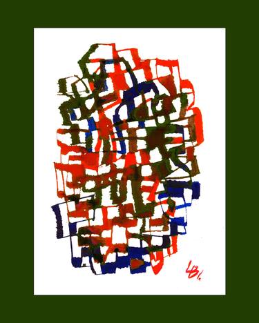 Original Contemporary Abstract Drawing by Larisa Brovko