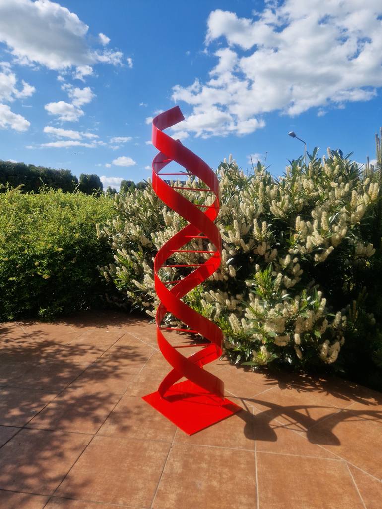 Original Abstract Sculpture by Paulo Pokoj