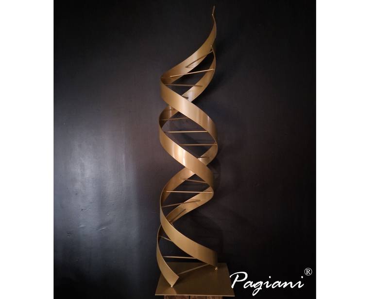 Original Abstract Science/Technology Sculpture by Paulo Pokoj
