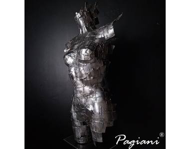 Industrial raw metal torso by Paulo Pokoj thumb