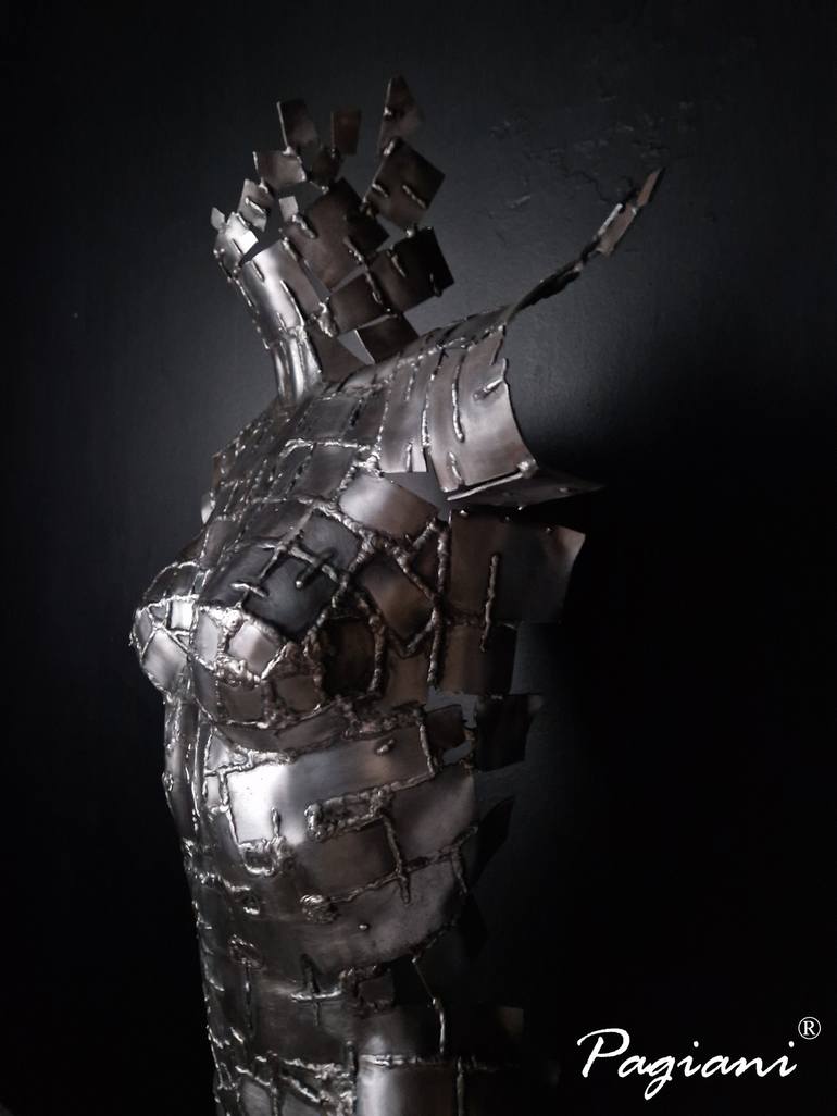 Original Abstract Sculpture by Paulo Pokoj