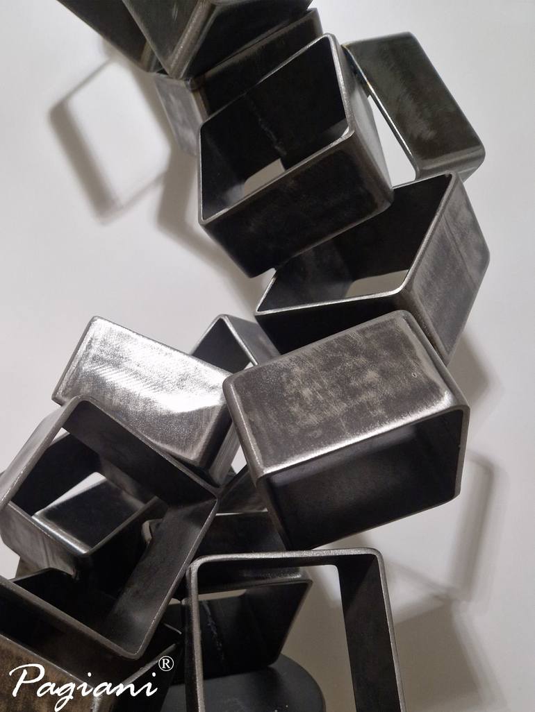 Original Abstract Sculpture by Paulo Pokoj