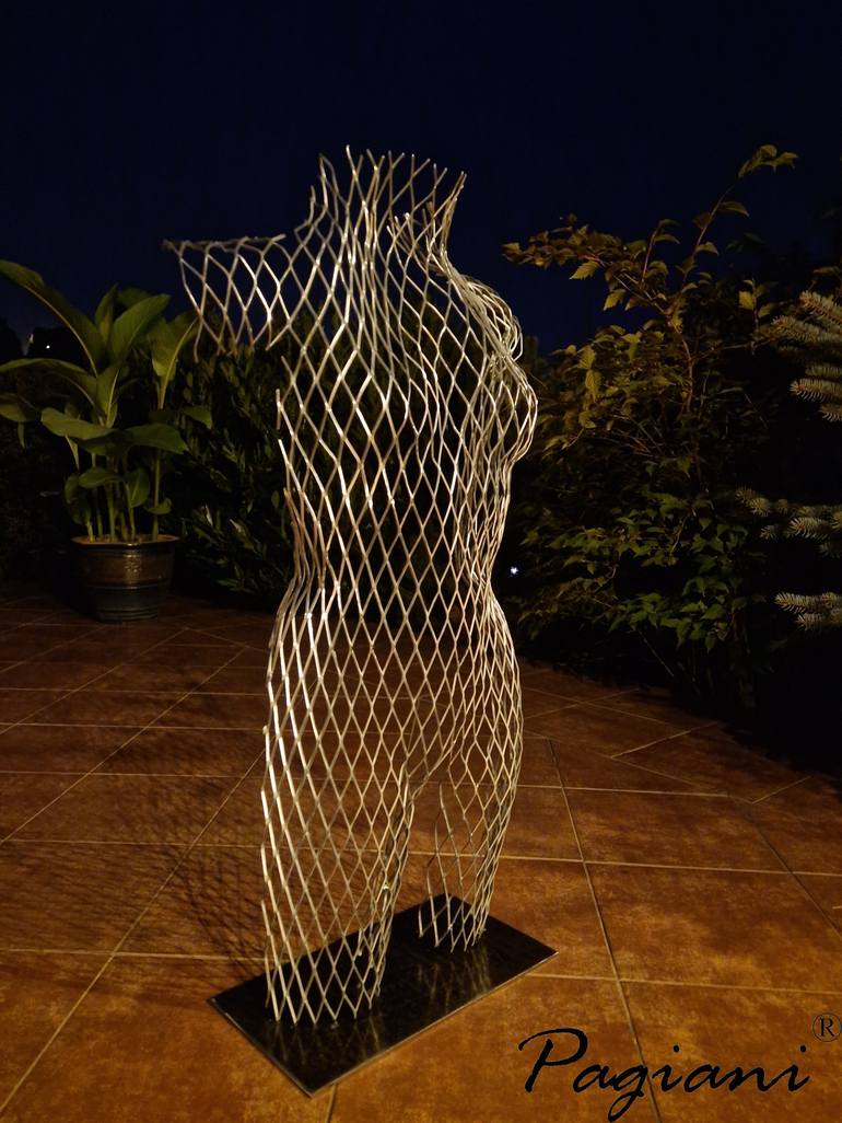 Original Abstract Sculpture by Paulo Pokoj