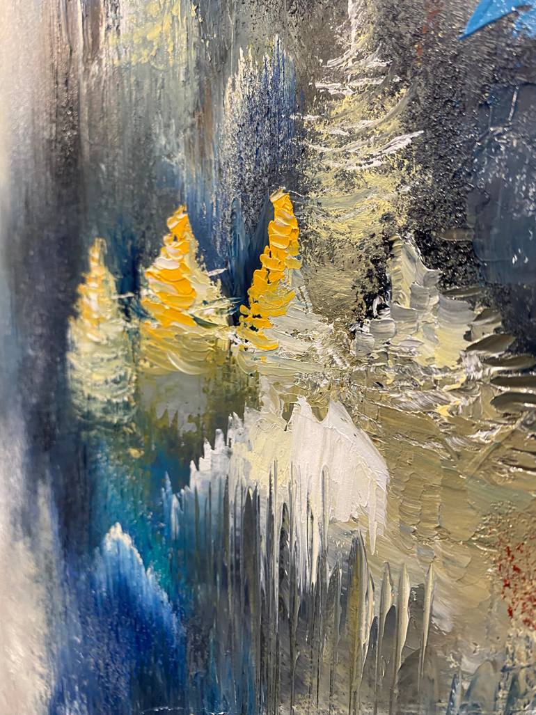 Original Contemporary Abstract Painting by Vusala Hinnant