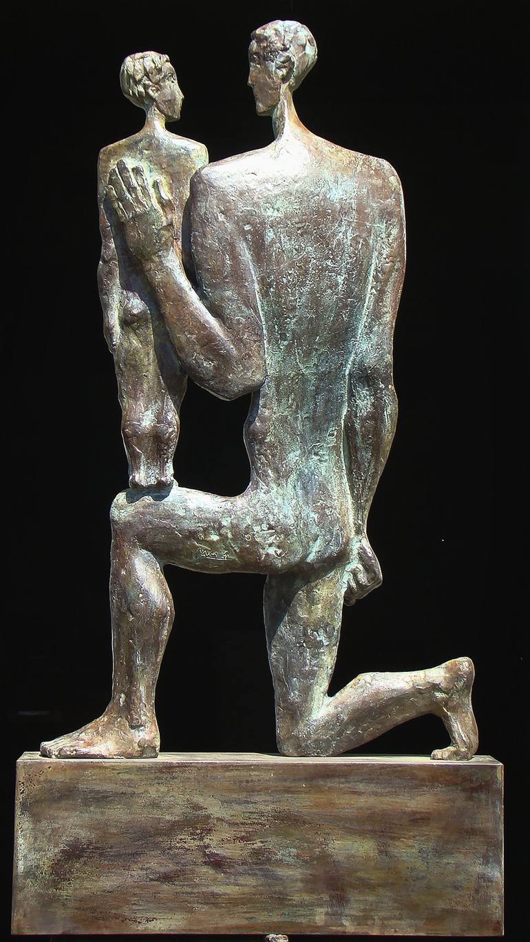 Original Figurative Body Sculpture by Manvel Matevosyan