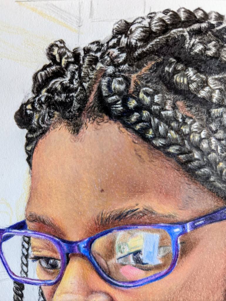 Original Other People Drawing by Shirley Johnson