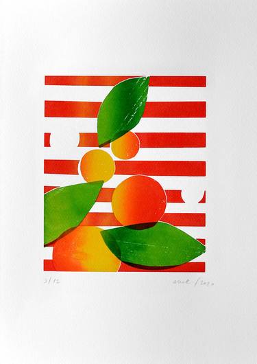 Original Contemporary Food & Drink Printmaking by Ana Zaja Petrak