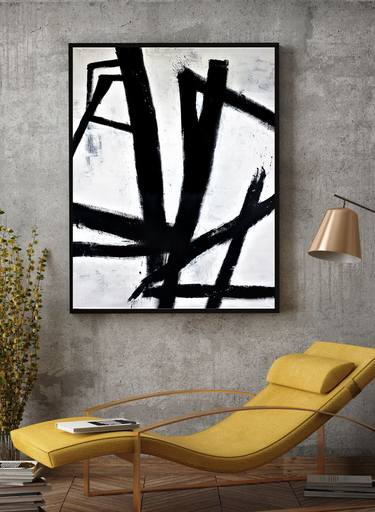 Original Fine Art Abstract Paintings by Mathias Schilling