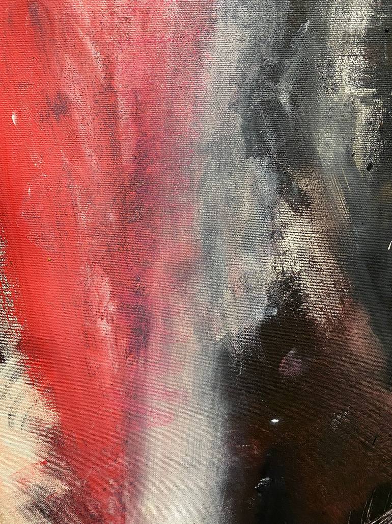 Original Abstract Expressionism Abstract Painting by Mathias Schilling