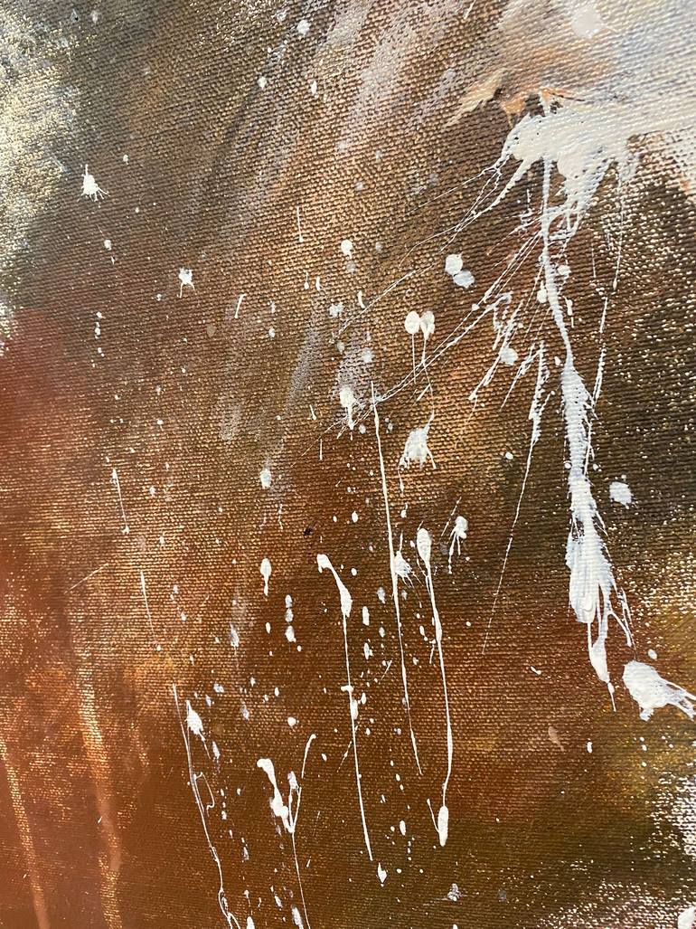 Original Abstract Expressionism Abstract Painting by Mathias Schilling