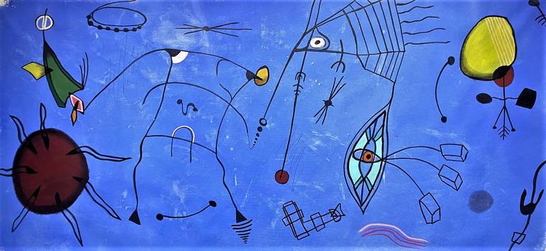 Original Expressionism Abstract Painting by Mathias Schilling