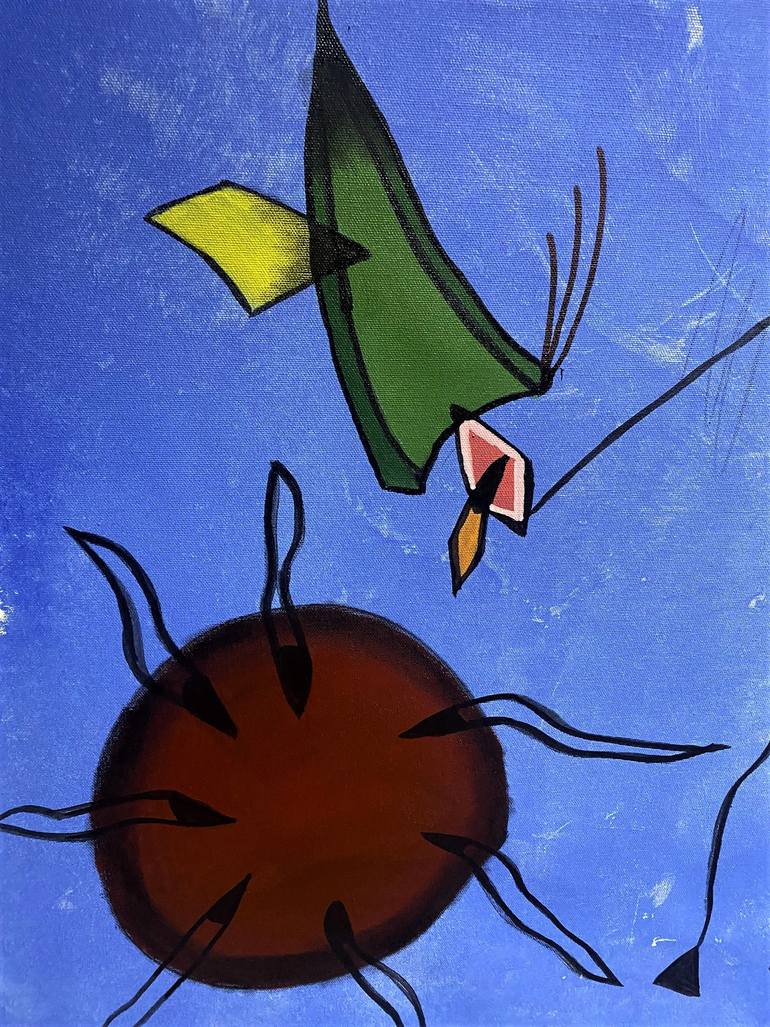 Original Expressionism Abstract Painting by Mathias Schilling