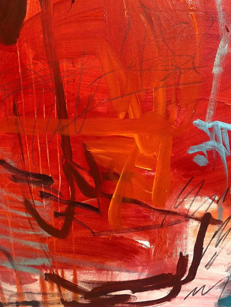 Original Abstract Painting by Mathias Schilling