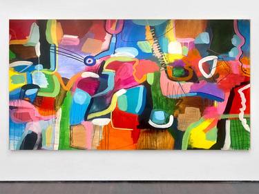 Original Abstract Paintings by Mathias Schilling