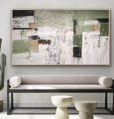 Original Abstract Expressionism Abstract Paintings by Mathias Schilling