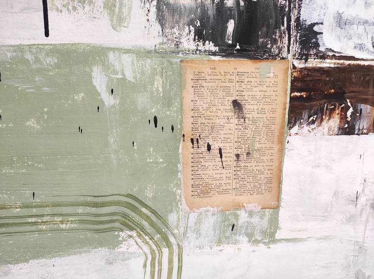 Original Abstract Expressionism Abstract Painting by Mathias Schilling