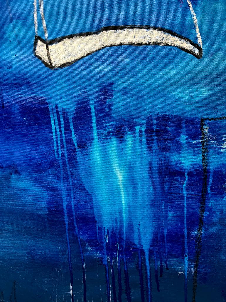 Original Abstract Expressionism Abstract Painting by Mathias Schilling