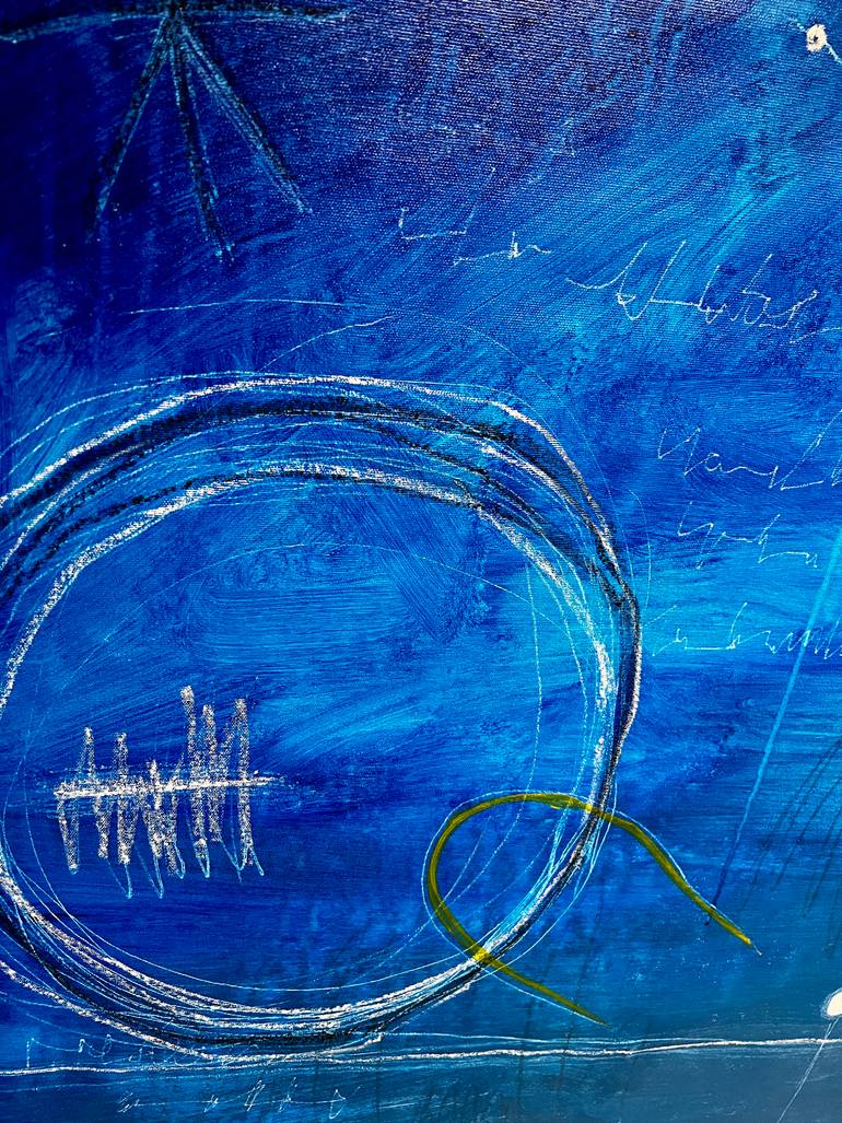 Original Abstract Expressionism Abstract Painting by Mathias Schilling