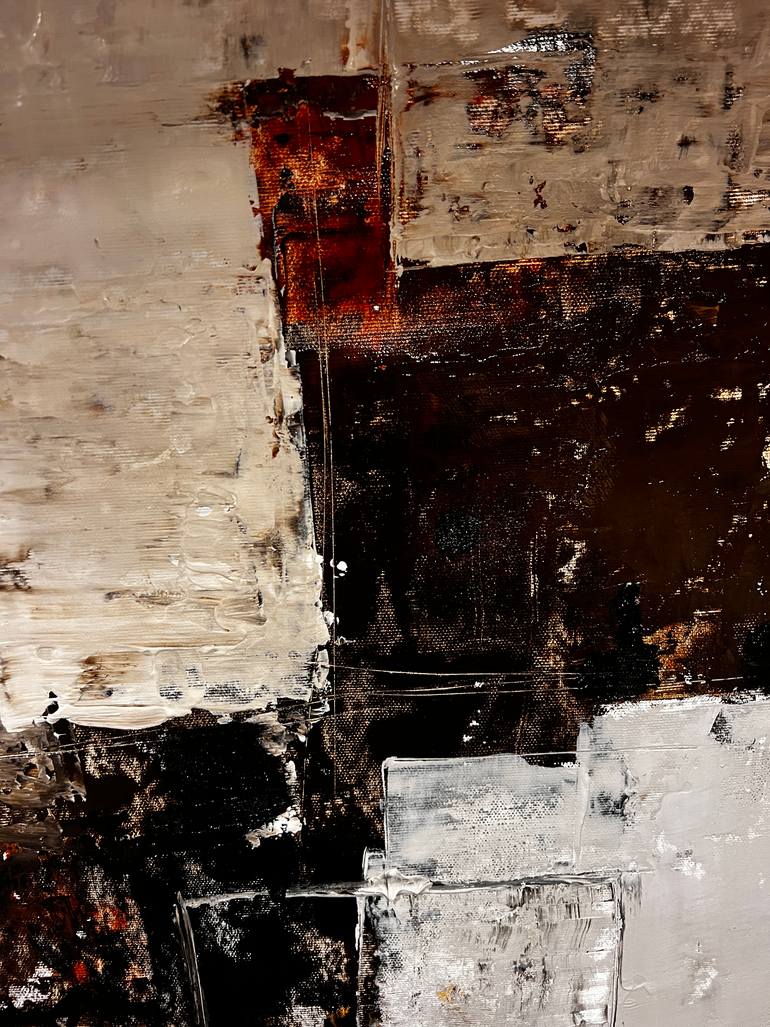 Original Abstract Expressionism Abstract Painting by Mathias Schilling