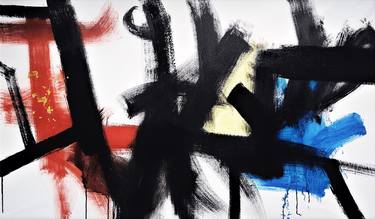 Original Abstract Expressionism Abstract Paintings by Mathias Schilling