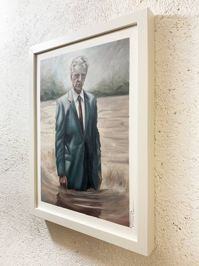 Original Conceptual Nature Painting by Sentient Animalia