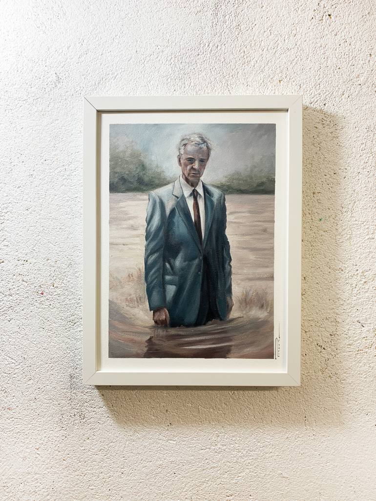 Original Conceptual Nature Painting by Sentient Animalia