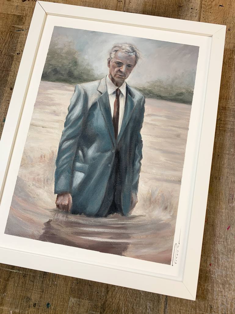 Original Conceptual Nature Painting by Sentient Animalia