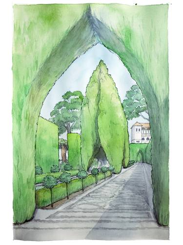 Print of Garden Paintings by Emily Handley